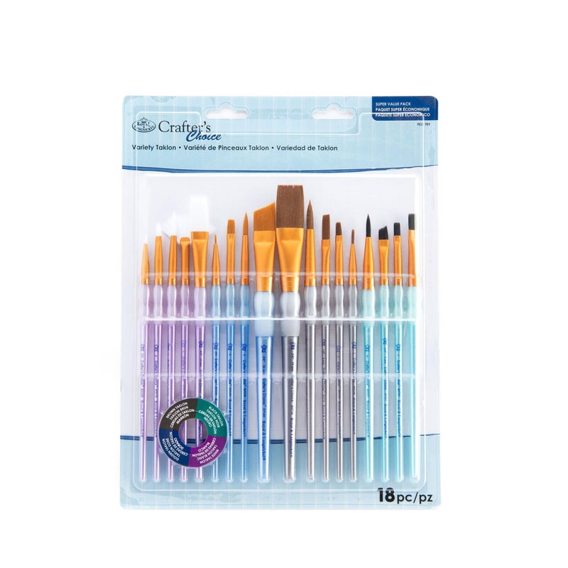 Royal Brush Crafter's Choice Variety Brush Value Set  Multicolor - Image 2